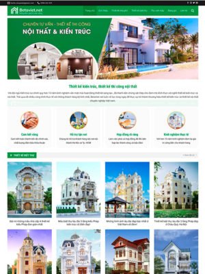 Mẫu web xây dựng 2